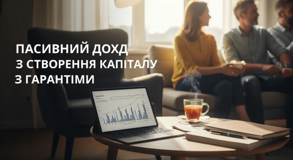 Пасивний дохід і створення капіталу з гарантіями через страхування життя